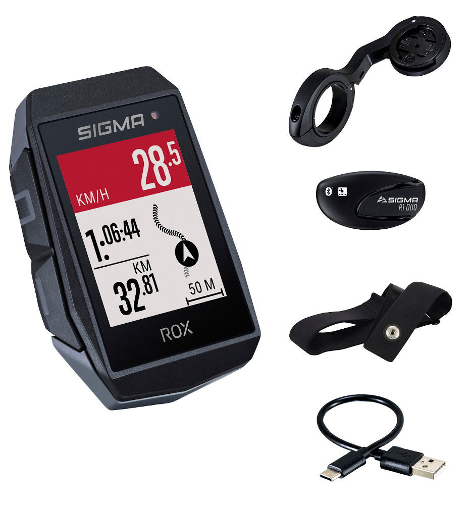Sigma Rox 11.1 Evo HR Set GPS Bike Computer