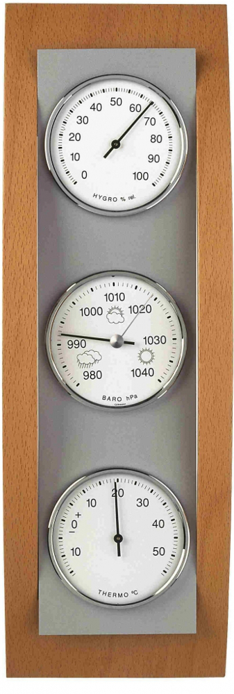 Wetterstation analog Hygrometer Temperatur Thermometer Barometer 