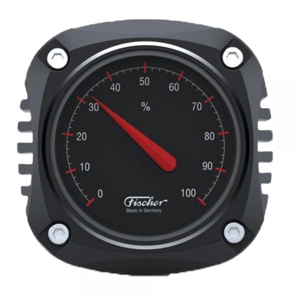 Fischer Profi Messgeräte im Cockpitdesign Hygrometer Barometer Uhr