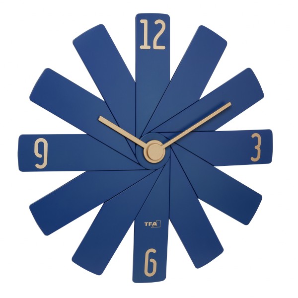 TFA-Dostmann CLOCK IN THE BOX TFA 60.3020 analoge Design Wanduhr zum Zusammenstecken leises Uhrwerk