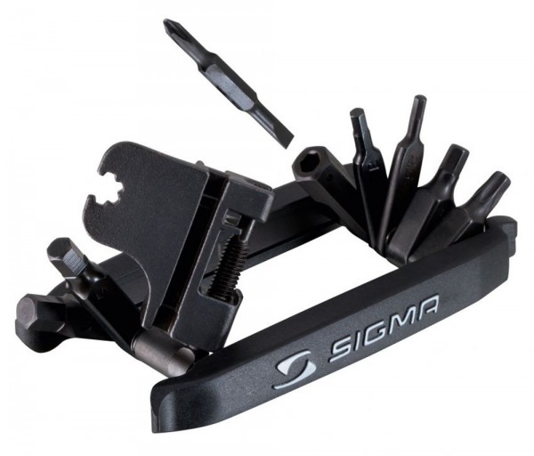 Sigma Pocket Tool M 63001 Fahrradwerkzeug 17 Werkzeuge Multifunktionswerkzeug
