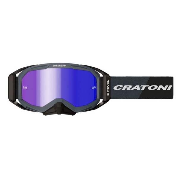 Cratoni Mountainbike Brille C-Revel Pro Fahrradbrille Downhill Brille MX Google