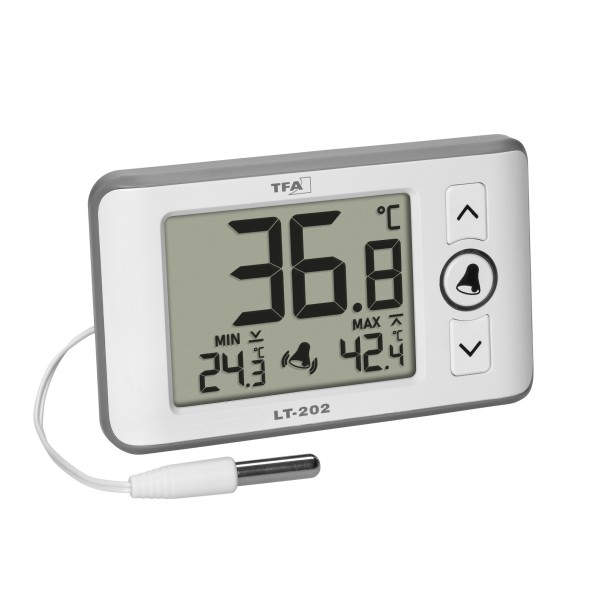 TFA 30.1052.02 LT 202 Digitales Profi-Thermometer mit Kabelfühler HACCP EN 13485 hohe Genauigkeit