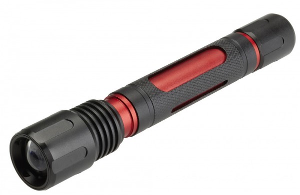 TFA 43.2036.01 LED-Taschenlampe aus Aluminium LUMATIC RED Leuchtweite bis 45 m