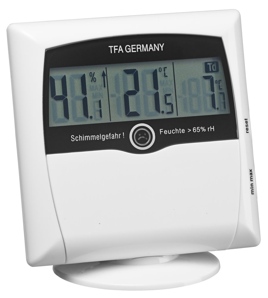 La Crosse Technology 30.5011 TFA Digital Comfort Control Thermo-Hygrometer 