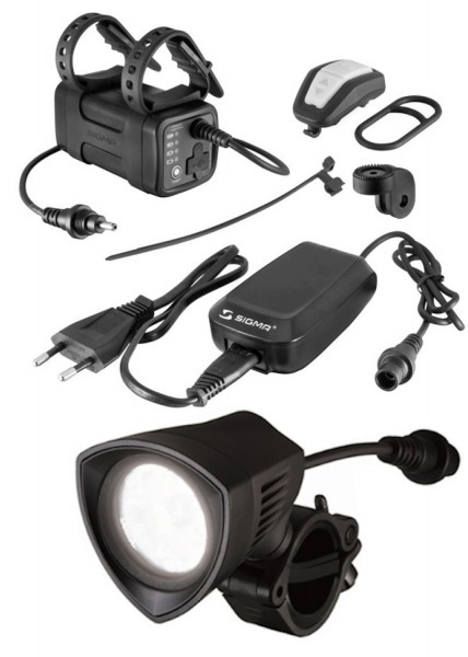 Sigma 17001 Buster 2000 Helm Powerleuchte Lampe Outdoorlampe