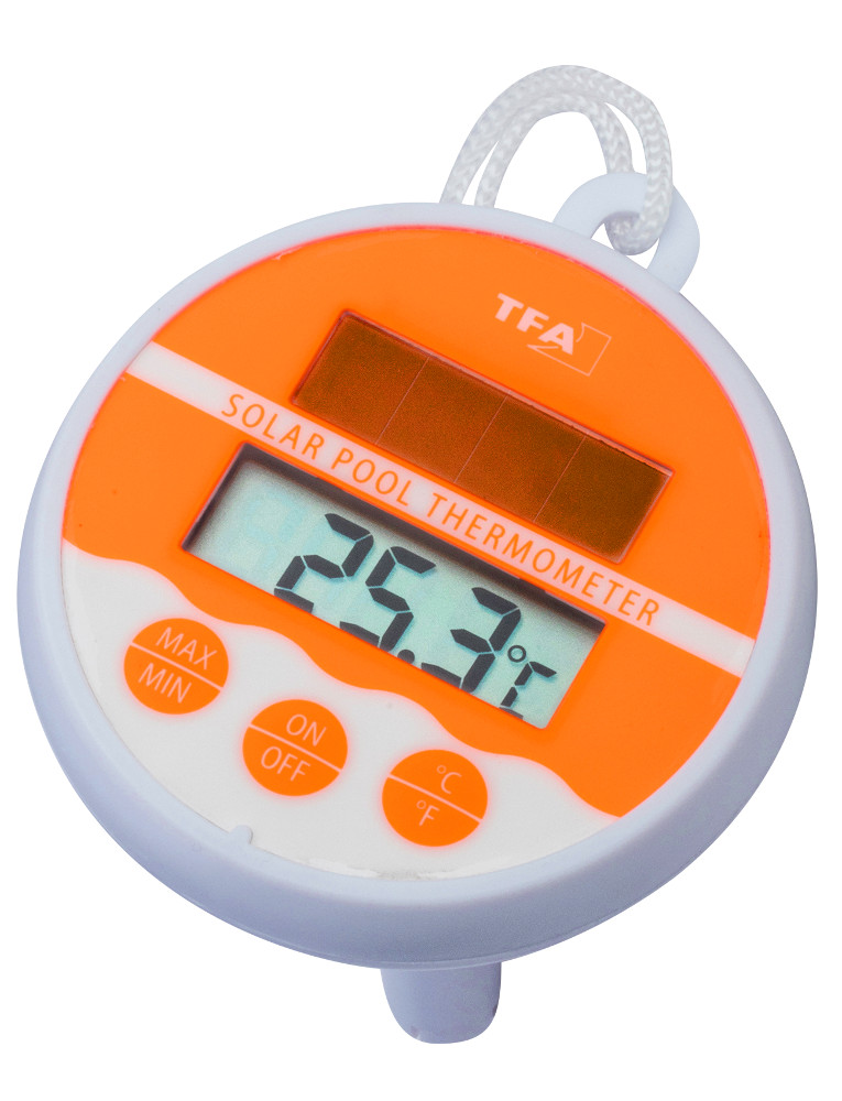 A-Batterie TFA 30.1041 Digitales Poolthermometer inkl 