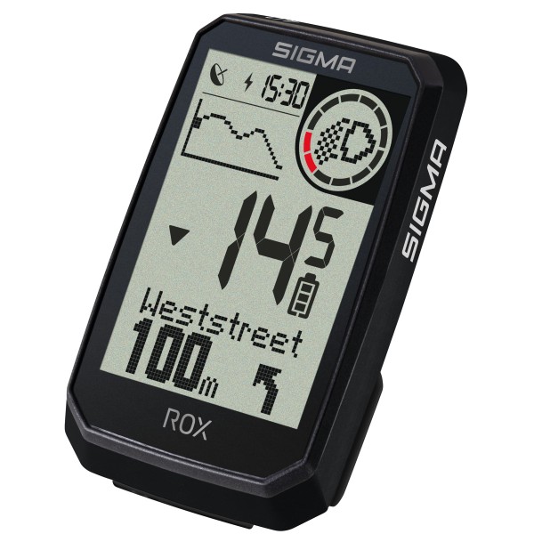 Sigma Rox 4.0 Endurance 01066 GPS Fahrradcomputer 41 Stunden Akkulaufzeit Navi Fahrradtacho Komoot